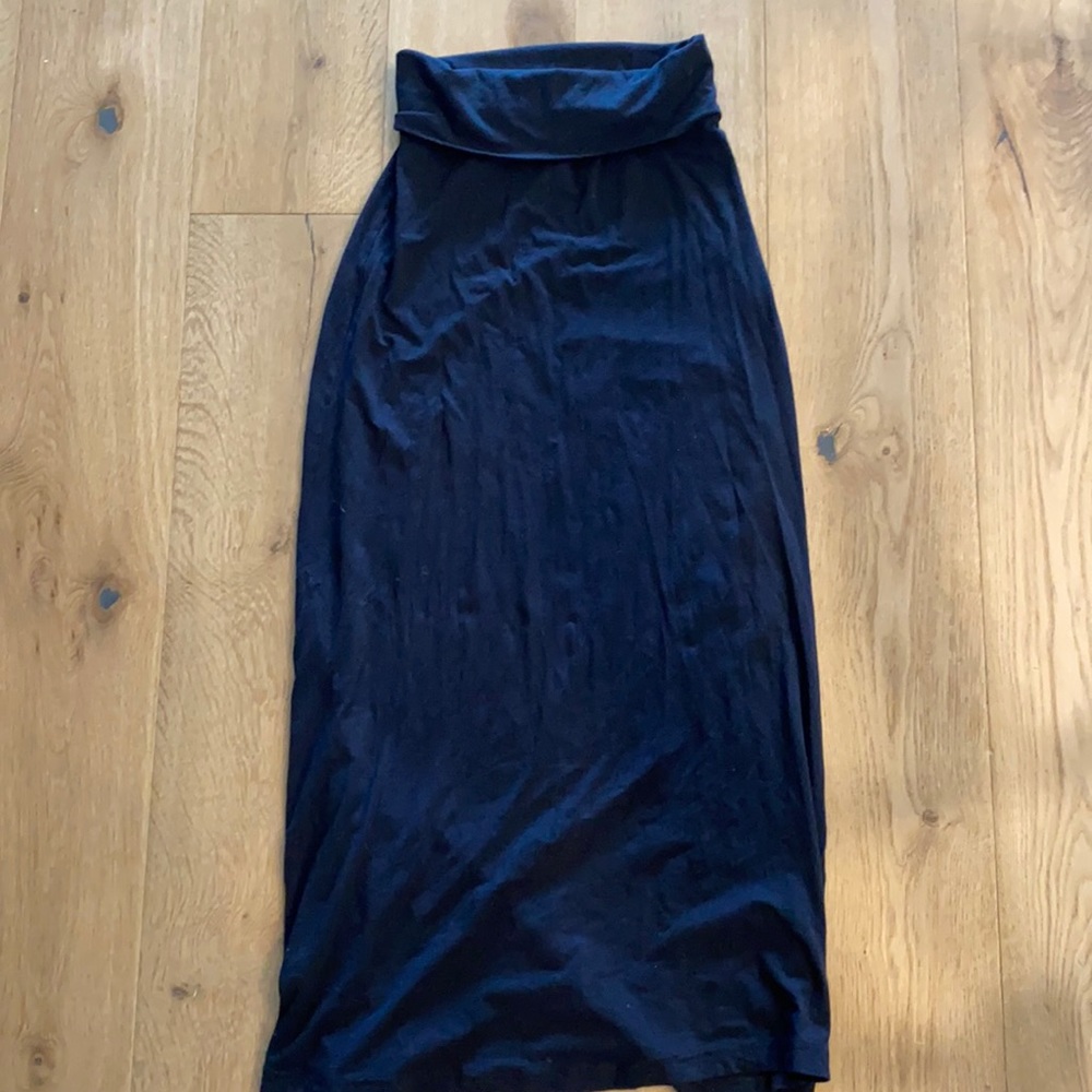 Black Splendid Maxi Skirt